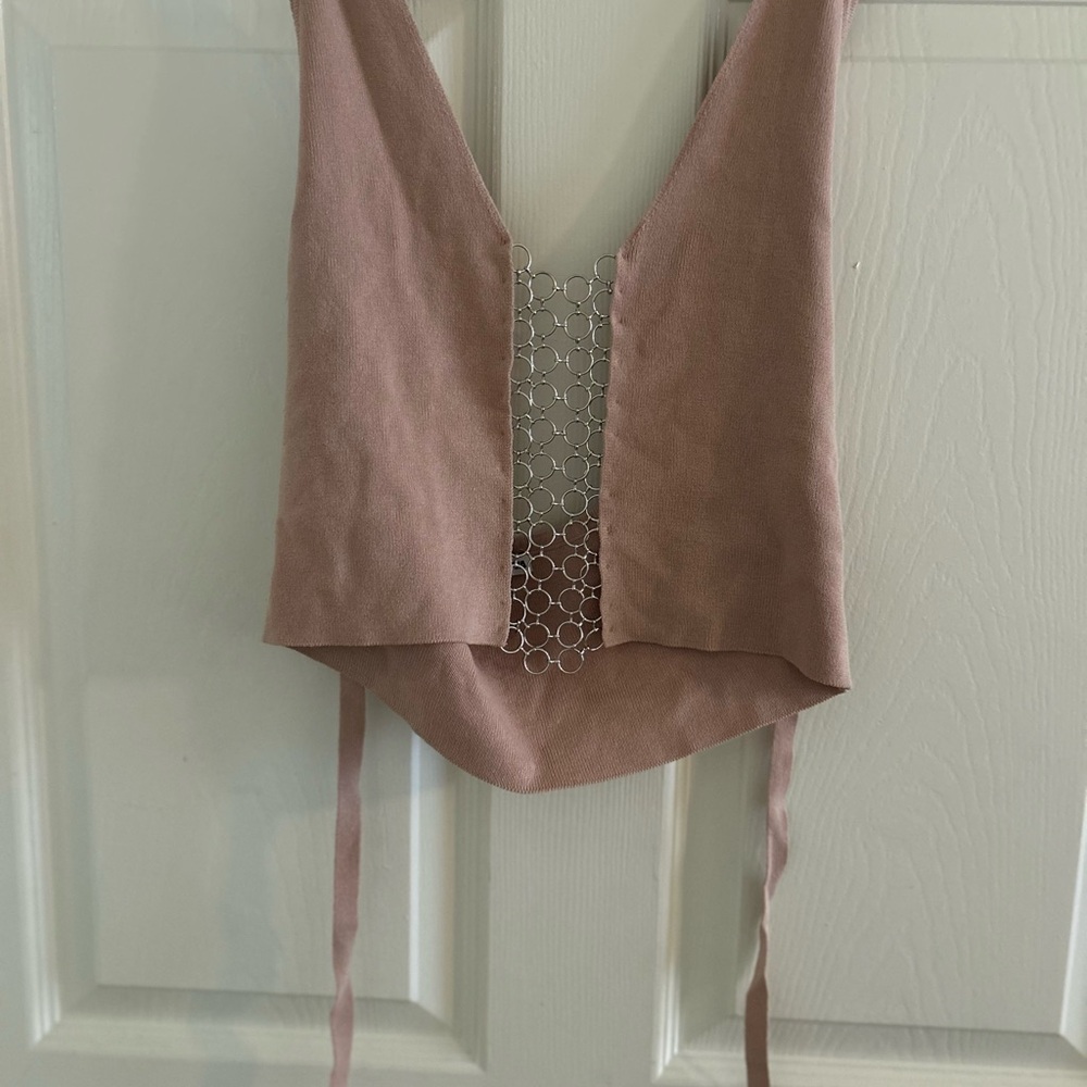 Fashion Nova Pink Crop Top